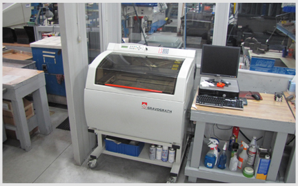 Photo of our new Hermes LS800 Laser Marking Machine