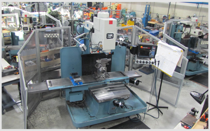 Photo of our ProtoTrak 3 Axis CNC Milling Machine