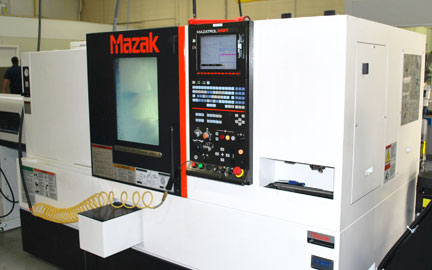 Photo of our Mazak Quick Turn SMart 200 & 250 CNC Turning Center